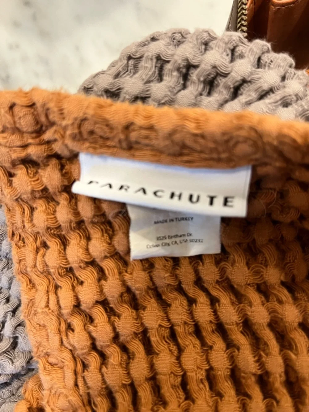 Parachute Waffle Hand Towel - Terra